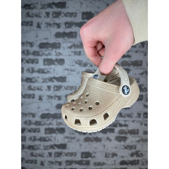 Crocs | baby glittery slip on shoes - Picture 5 of 5